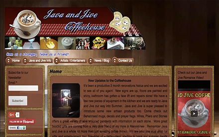 Coffeehouse Website